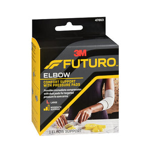 Futuro, Futuro Moderate Comfort Elbow Support With Pressure Pads Large, 1 Each