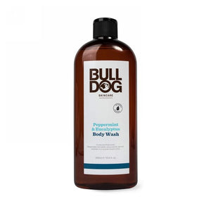 Bulldog Natural Skincare, Body Wash Peppermint Eucalyptus, 16.9 Oz
