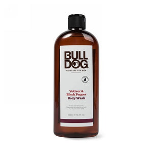 Bulldog Natural Skincare, Vetiver Black Pepper Body Wash, 16.9 Oz