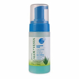Aloe Vesta, Rinse-Free Body Wash Aloe Vesta Foaming Pump Bottle Clean Scent, Count of 1