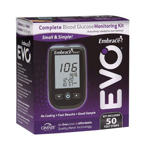 Embrace, Embrace Evo Blood Glucose Meter Kit, 1 Each