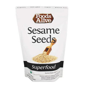 Foods Alive, Organic Seasame Seeds, 12 Oz