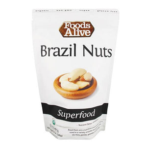 Foods Alive, Organic Brazil Nuts, 12 Oz