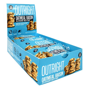 Mts Nutrition, Outright Bar Oatmeal Raisin Almond Butter, 12 Count