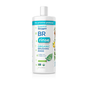 Essential Oxygen, Organic Brushing Rinse, Peppermint 32 Oz