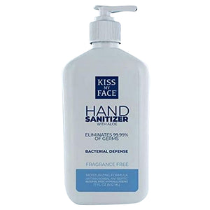 Kiss My Face, Hand Sanitizer Gel with Aloe, 17 Oz
