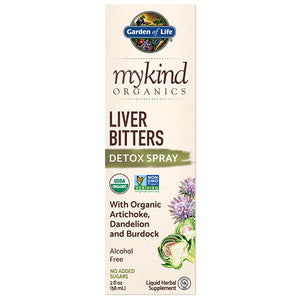 Garden of Life, MyKind Organics Liver Bitters Spray, 2 Oz
