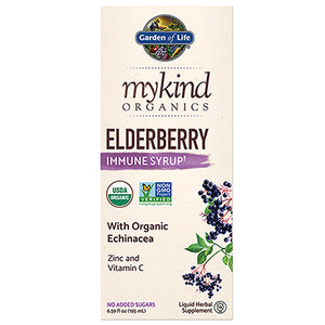 Garden of Life, myKind Organics Elderberry Syrup, 6.59 Oz