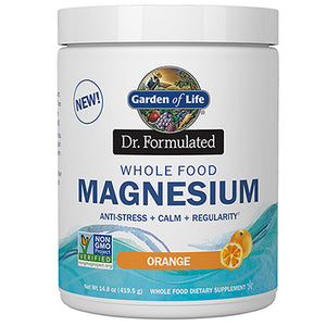 Garden of Life, Dr. Formulated Magnesium Powder, Orange, 14.8 Oz