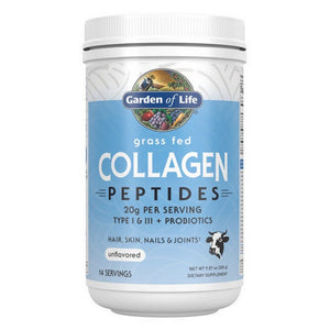 Garden of Life, Grass Fed Collagen Peptides Powder, 9.87 Oz