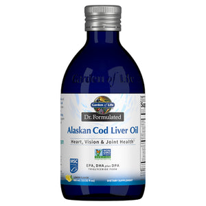 Garden of Life, Dr. Formulated Alaskan Cod Liver Oil, Lemon, 400 ml