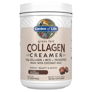 Garden of Life, Collagen Creamer Powder, Chocolate, 342 Grams