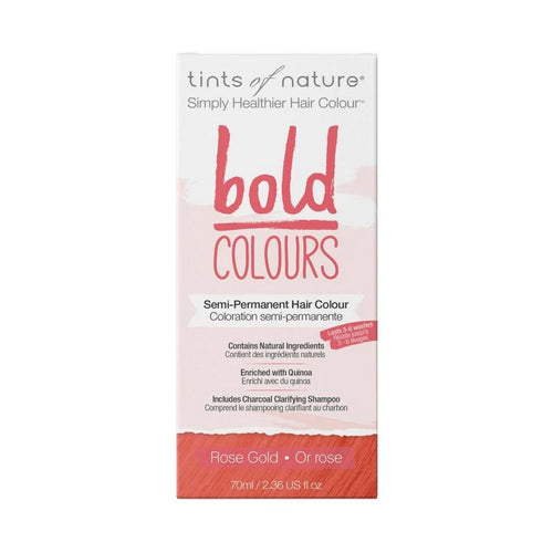 Tints of Nature, Semi-Perminant Hair Color, Bold Rose Gold 2.46 Oz