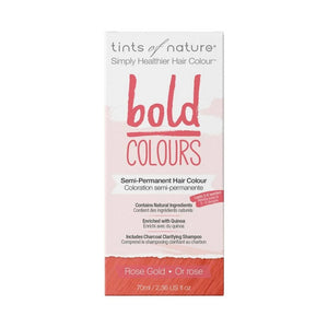 Tints of Nature, Semi-Perminant Hair Color, Bold Rose Gold 2.46 Oz