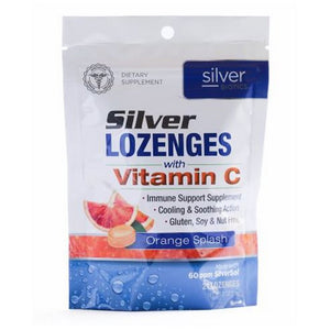Silver Biotics (American Biotech Labs), Silver Lozenges w/ Vitamin C, 21 Lozenges