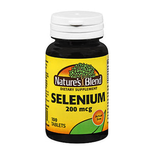 Nature's Blend, Selenium, 200 mcg, 100 Tabs