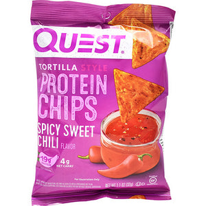 Quest Nutrition, Tortilla Style Protein Chips, Spicy Sweet Chilli 8 Count