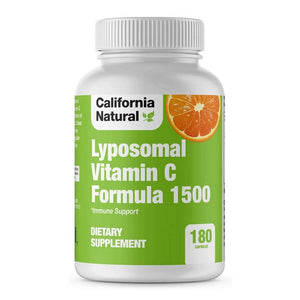 California Natural, Lyposomal Vitamin C Formula, 180 Caps