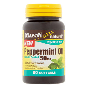 Mason, Peppermint Oil, 50 mg 90 Softgel