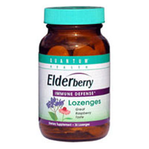 Quantum Health, Elderberry+ Lozenges, 36 Lozenges