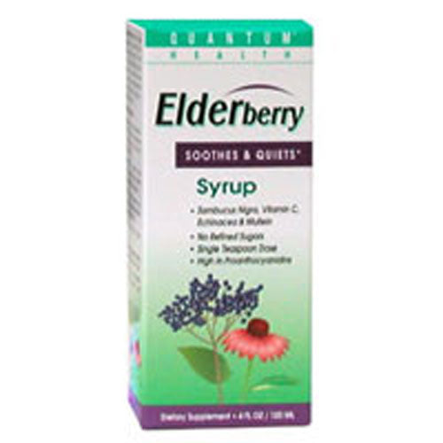 Quantum Health, Elderberry, C-Syrup 4 FL Oz