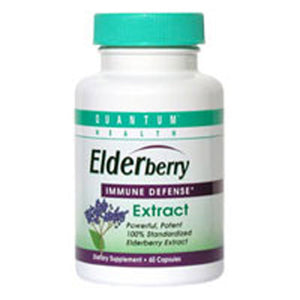 Quantum Health, Elderberry Extract, 400 mg, 60 Caps