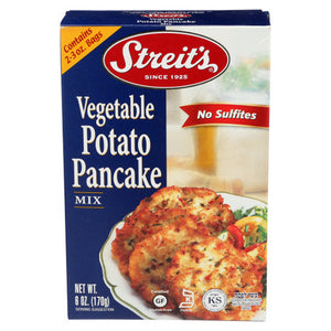 Streits, Vegetable Potato Pancake Mix, 6 Oz(Case Of 12)
