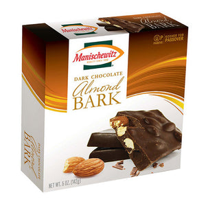 Manischewitz, Dark Chocolate Almond Bark Gift Box, 5 Oz(Case Of 12)