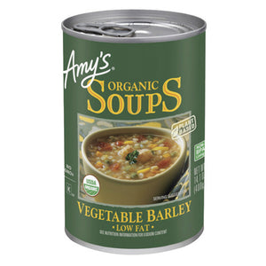 Amys, Organic Soup Low Fat Vegetable Barley, 14.1 Oz(Case Of 12)