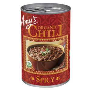 Amys, Organic Spicy Chili Soup Gluten Free, 14.7 Oz(Case Of 12)