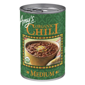 Amys, Organic Chili Vegan Medium, 14.7 Oz(Case Of 12)