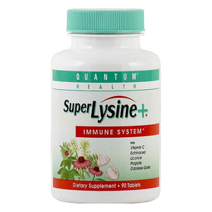 Quantum Health, Super Lysine +, 90 Tabs