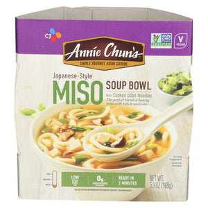 Annie Chun's, Soup Bowl Japanese Style Miso, 5.9 Oz(Case Of 6)