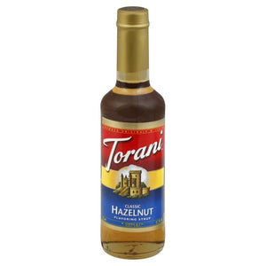 Torani, Classic Hazelnut Flavoring Syrup, 12.7 Oz(Case Of 4)