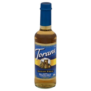 Torani, Sugar Free Hazelnut Syrup, 12.7 Oz(Case Of 4)
