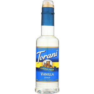 Torani, Sugar Free Vanilla Coffee Syrup, 12.7 Oz(Case Of 4)