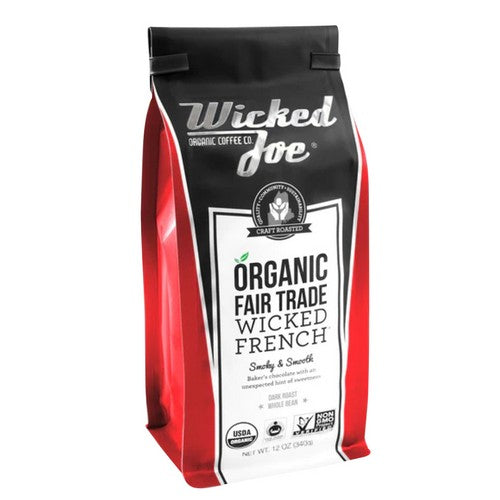 Wicked Joe Coffee, Coffee Wicked Frnch Whlbn, 12 Oz(Case Of 6)
