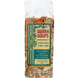 Sierra Soups, Soup Mix Frnch Styl 5Bean, 18 Oz(Case Of 6)