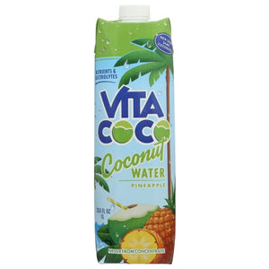Coconut Wtr Pineapple Case of 12 X 1 Liter by Vita Coco