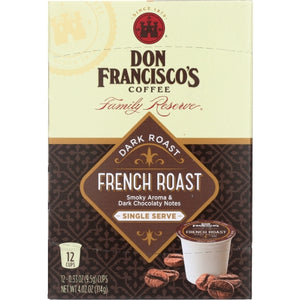 Don Francisco, Coffee Frnch Rst Ss, 12 Count(Case Of 6)