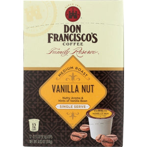 Don Francisco, Coffee Vanilla Nt Ss, 12 Count(Case Of 6)