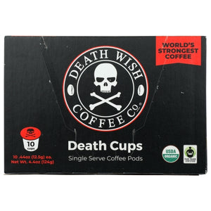Death Wish Coffee, Ss Caps 10 Ct, 10 Caps(Case Of 6)