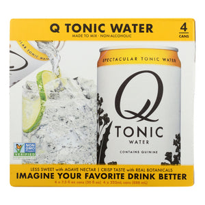 Q Tonic, Tonic Water  Pack, Case of 6 X 30 Oz