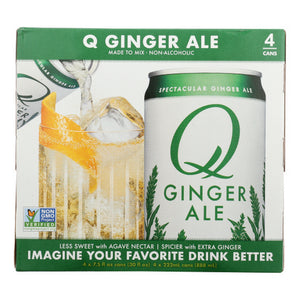 Q Mixers, Ginger Ale, 30 Oz(Case Of 6)