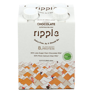 Ripple, Milk Aseptic Chocolate, 32 Oz(Case Of 4)