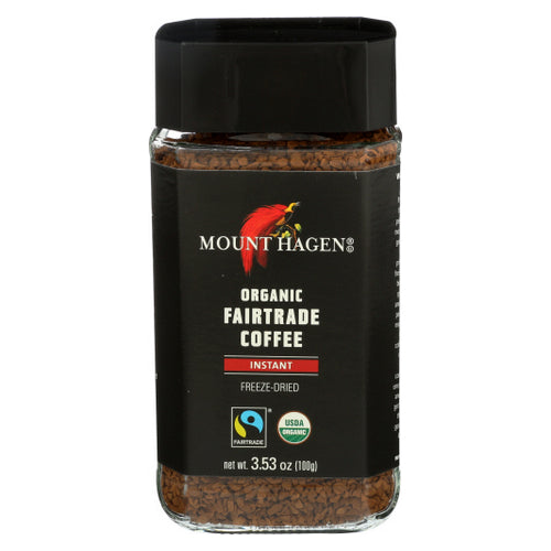 Mount Hagen, Instant Organic Fairtrade Coffee, 3.53 Oz(Case Of 6)