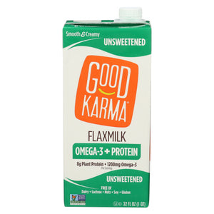 Good Karma, Flax Milk Protein Vanilla, 32 Oz(Case Of 6)