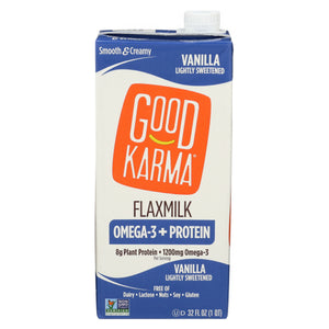 Good Karma, Flax Milk Protein Vanilla, 32 Oz(Case Of 6)
