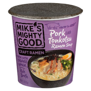 Mikes Mighty Good, Pork Tonkotsu Ramen Soup, 1.7 Oz(Case Of 6)