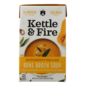 Kettle And Fire, Soup Butternut Squash, 16.9 Oz(Case Of 6)